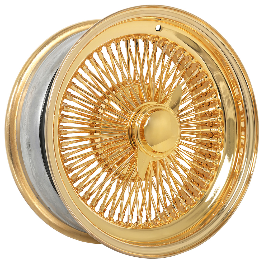 SWR American Gold Plating straight lace wire-wheel finish reference