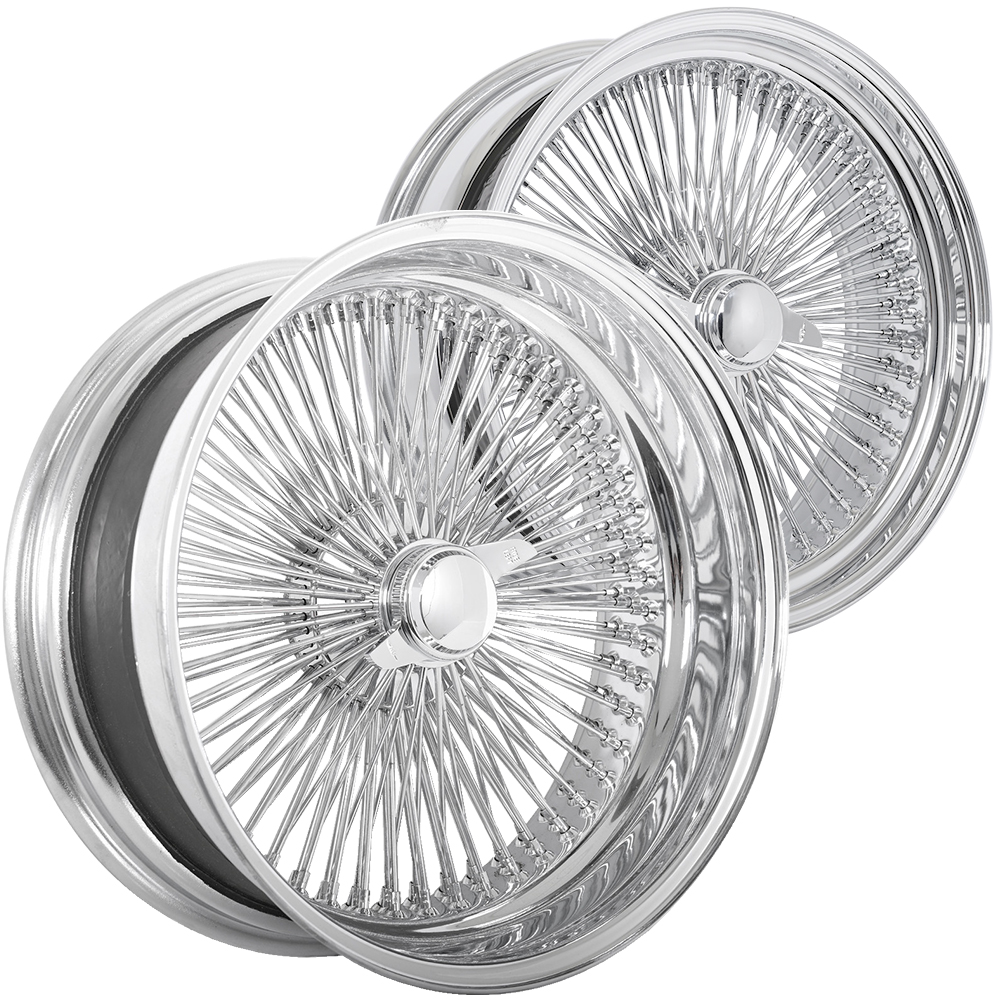 SWR Chrome straight lace wire-wheel finish reference